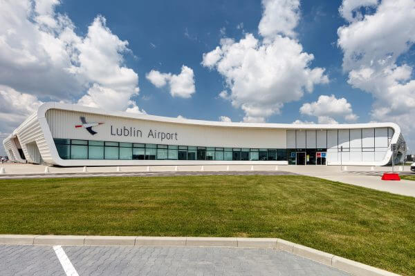 Аэропорт город Люблин / Польша